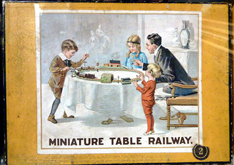 miniature table railway